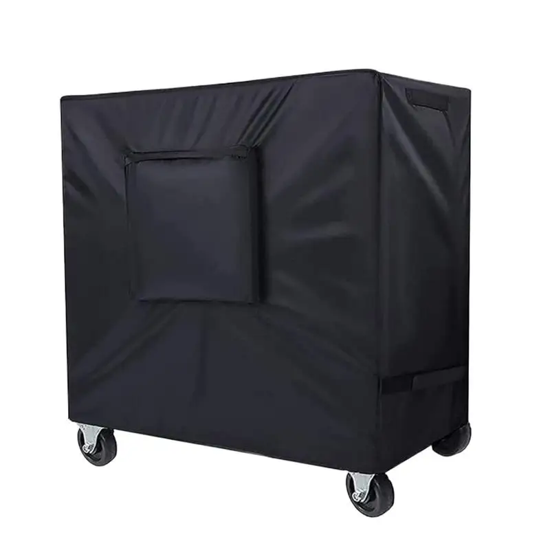 

Outdoor Cooler Cover Patio Outside Rolling Cooler Protective Cover Heavy Duty Sturdy Outdoor Bar Cart Sunlight Rain Protection