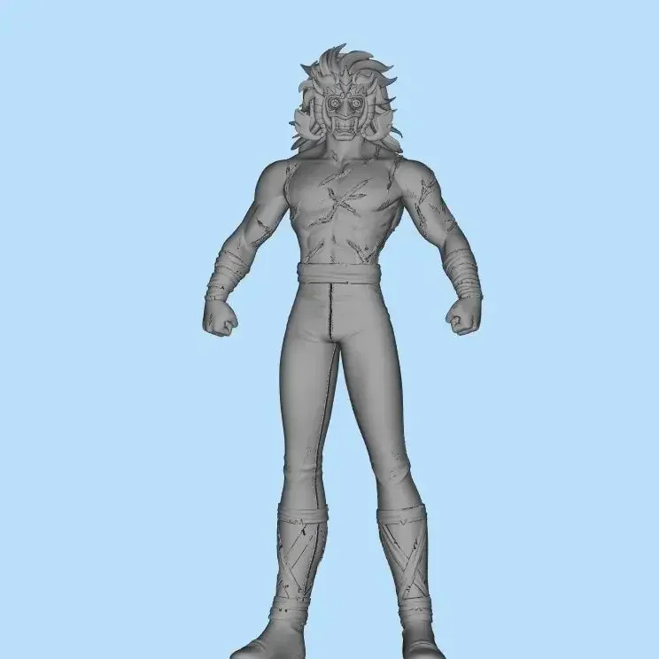 Saint Gladiator One Hui Master Kiruti Gk White Model Uncolored 3d Printing