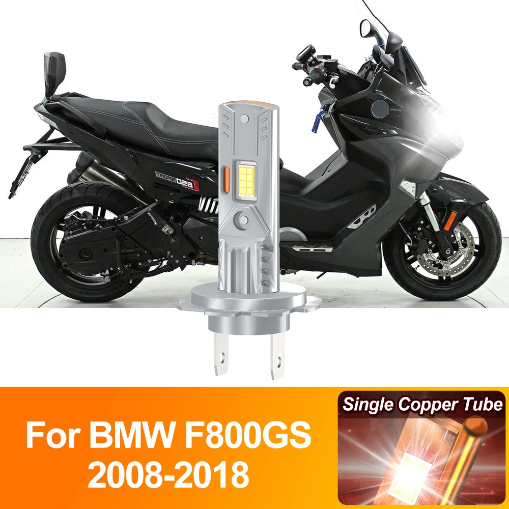 

1PC Motorcycle LED Headlight Bulb H7 Plug And Play Moto Light 60W 10000LM For BMW F800GS 2008-2012 2013 2014 2015 2016 2017 2018