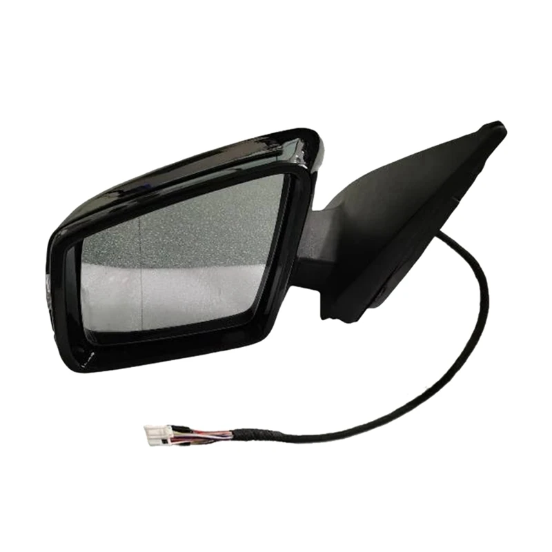 Door Rear View Mirror Assembly For Mercedes Benz W166 ML166 ML300 ML350 ML400 2012-2015 Power Folding Mirror