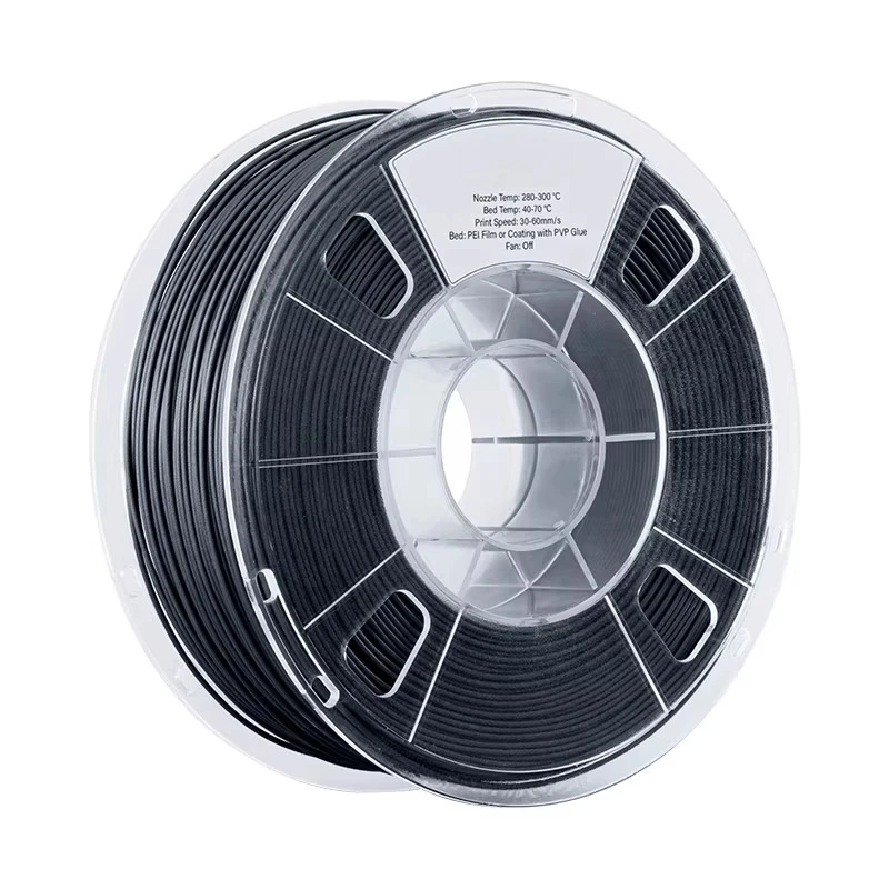 1.75mm PA12-CF 3D Printing Filament  Spool Moisture & Heat Resistant Warp-Free High-Strength Material