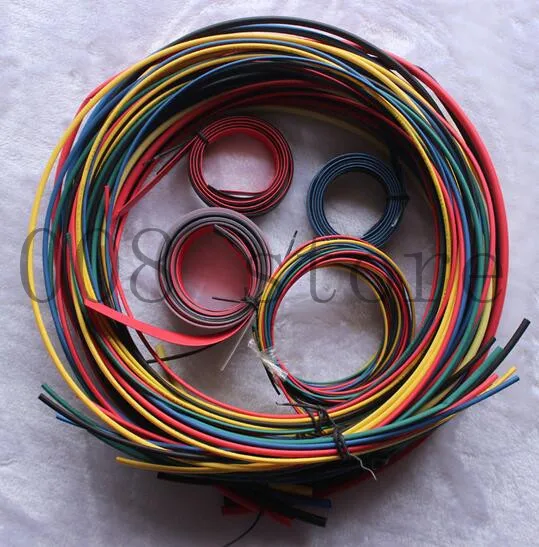 55M /set NO.1-20 11 kinds Ratio 2:1 Heat shrink tubing sets Heat-shrinkable Tubings set Shrinkable Tube Sleeving