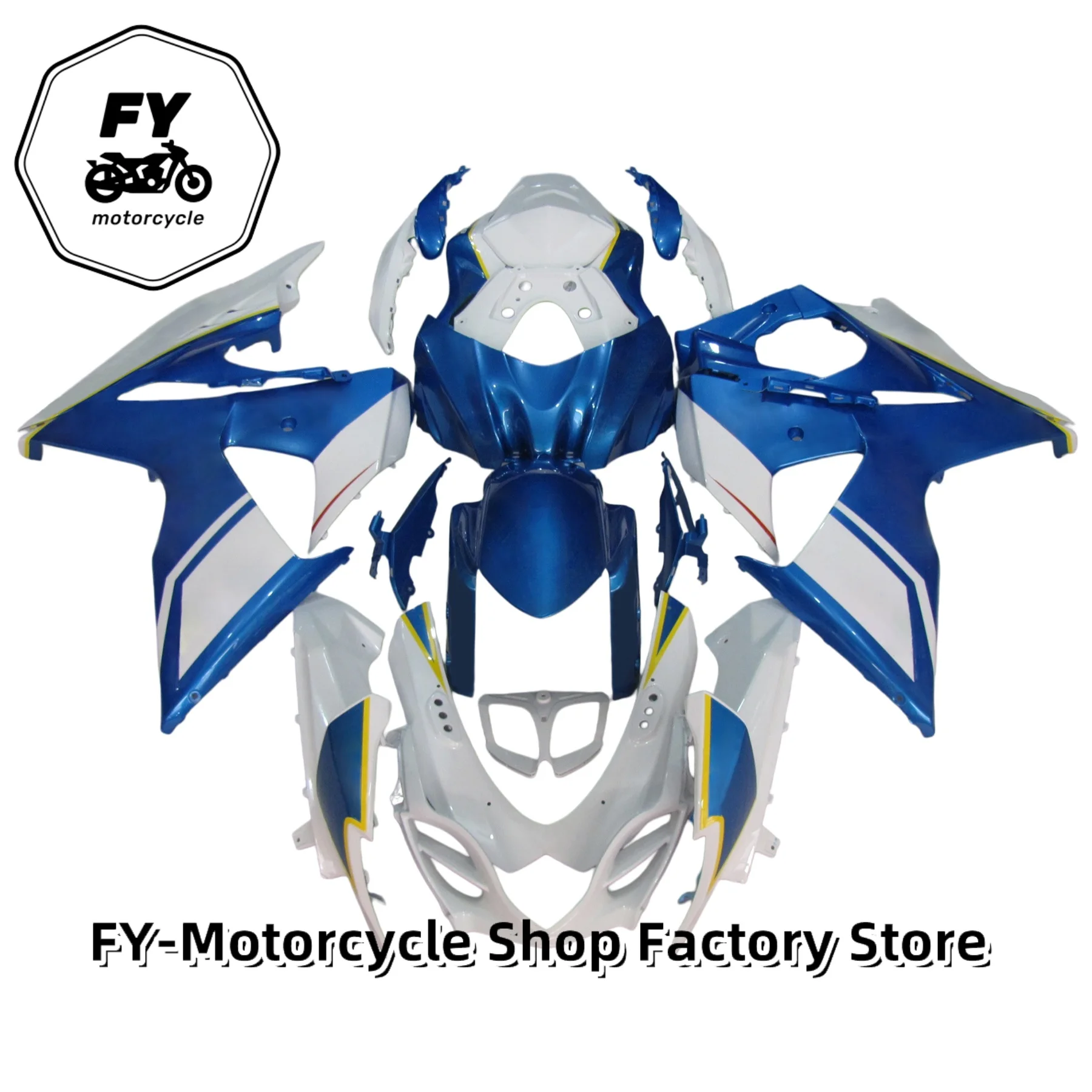 Aftermarket Full Fairing Set Fit For Suzuki GSX-R1000 K9 2009-2016 ABS Injection Complete Body Fairing Panels Kit