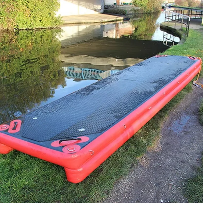 3 meters inflatable water rescue board life-saving pontoon portable air bridge for flood emergency