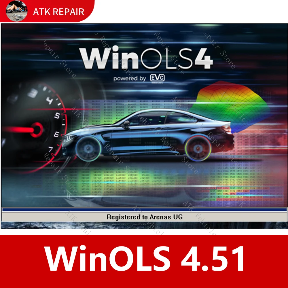 Winols 4.51 with VMwar plugin 2021 Damos ECM or Anium Immo service tool ECU remapping course car video guide new popular