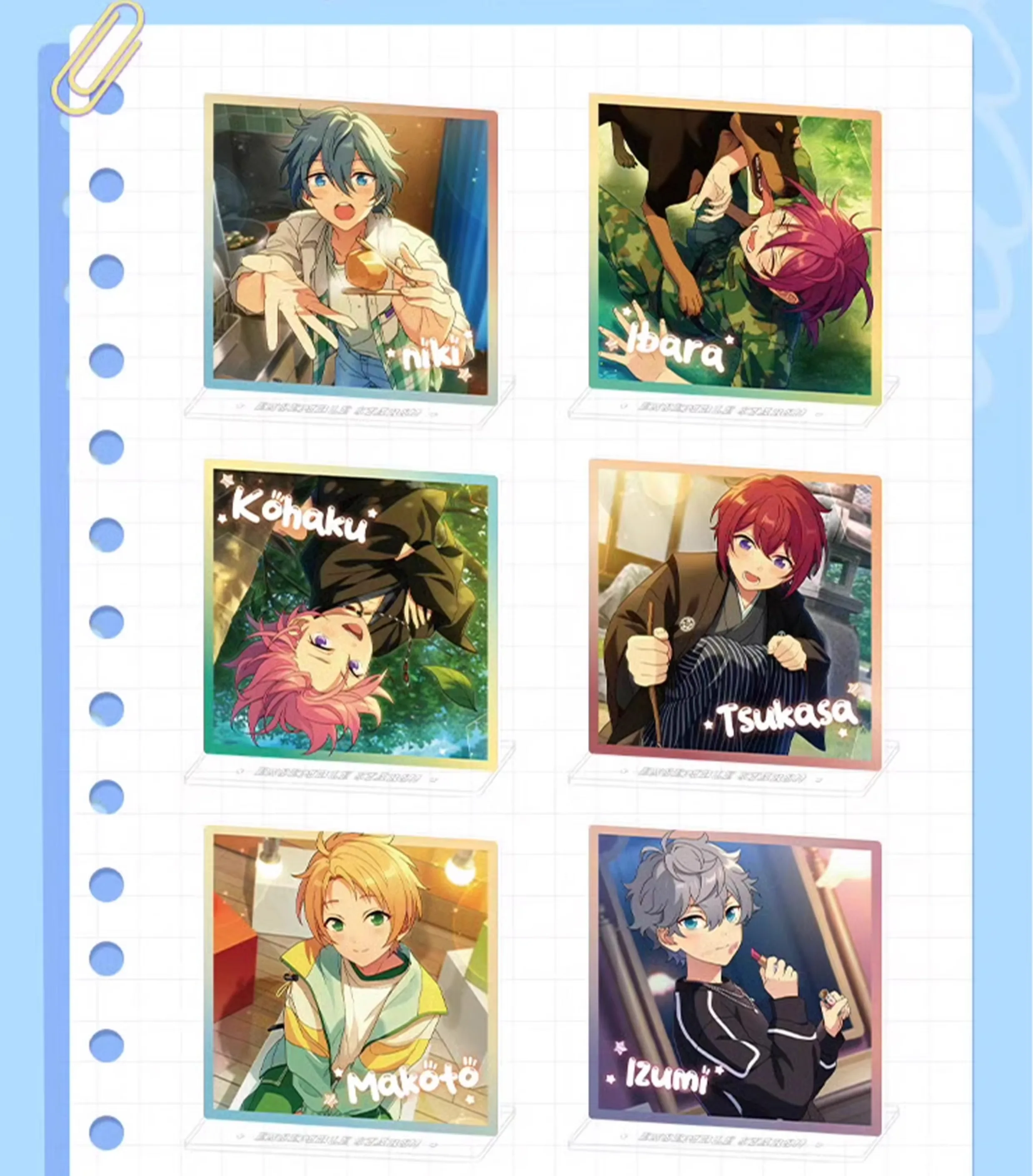 

Ensemble Stars あんさんぶるスターズ! Amagi Hiiro Hidaka Hokuto Sena Izumi Suou Tsukasa Childhood Treasure Pop-up Acrylic Stand