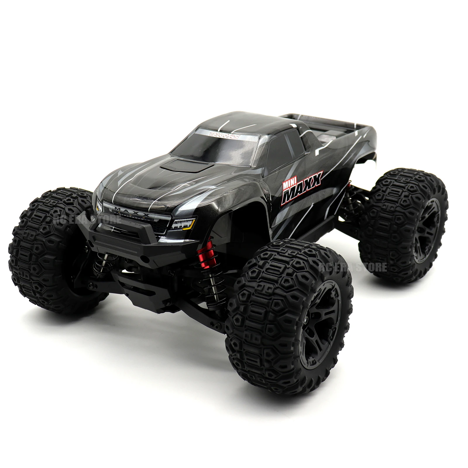 4 قطعة عجلات وإطارات سيارة RC 12 مللي متر عرافة 105 مللي متر القطر الخارجي لترقية سيارة MINI MAXX RC