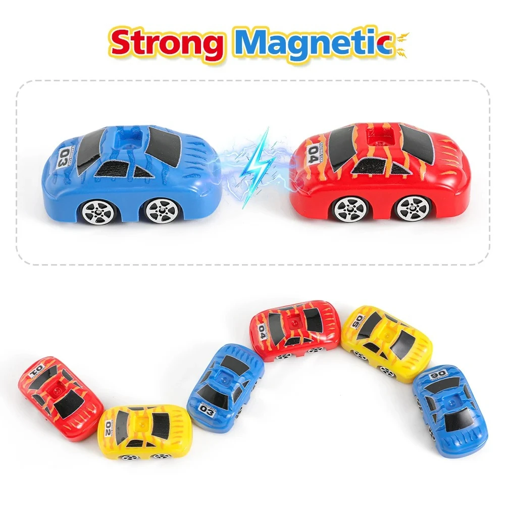 Remote Control Greedy Snake Dinosaur Eating Battle Toy Car Two Player Versus Interactive Racing Game Vehicle Competitive Toy view 2