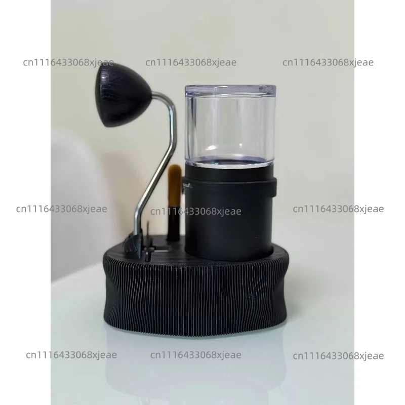 Multi-purpose 3 In 1 Dustproof Anti-Tip Stabilizing Storage Holder For Manual Coffee Grinder