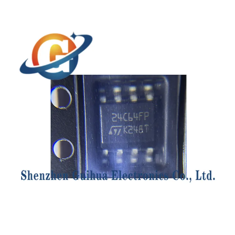 10pcs brand new original M24C64-FMN6TP silk screen 24C64FP SOP8 patch EEPROM memory
