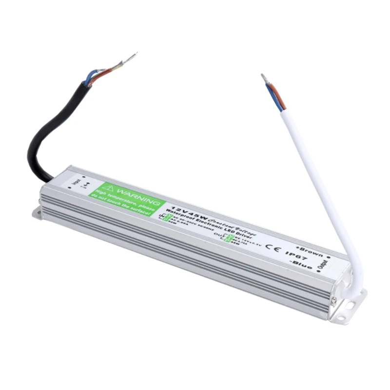 

LED Power Adapter 12V 50W Power Conversion Aluminum for Indoor Outdoor Use