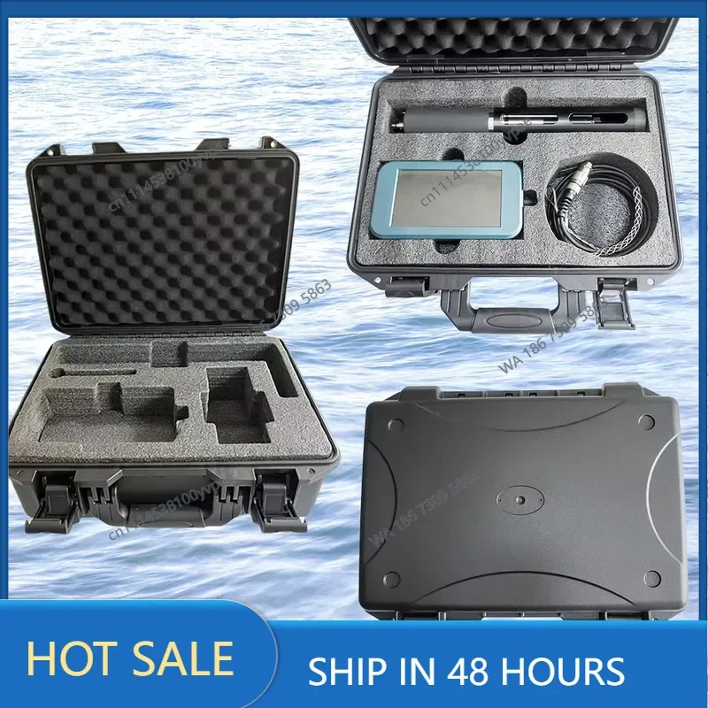 Custom Portable Field Multi-Parameter Water Quality Sensor Meter Handheld Meter Carry Carry Case CE ISO