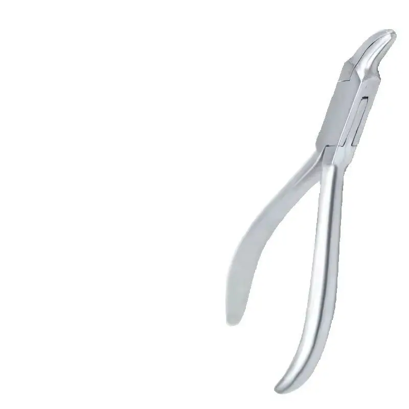 

Dental Orthodontic Plier Flat Sharp Trigeminal Top Pliers Distal End Cutter Curving Wire Ligature Cutter Bracket Removing Forcep