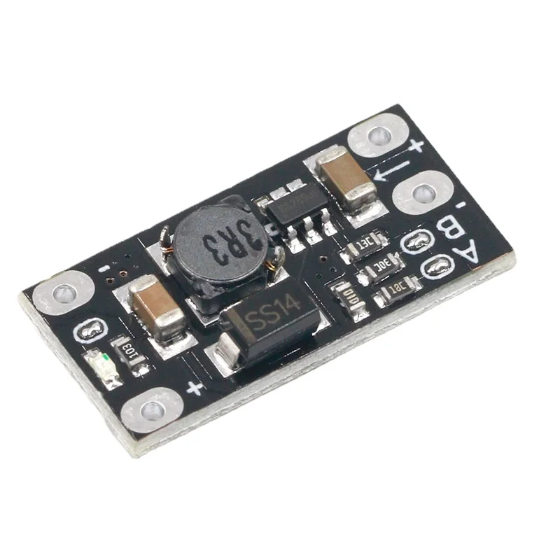 WOISN 5PCS Newest Multi-function Mini Boost Module Step Up Board 5V/8V/9V/12V 1.5A LED Indicator Diy Electronic Voltage Module