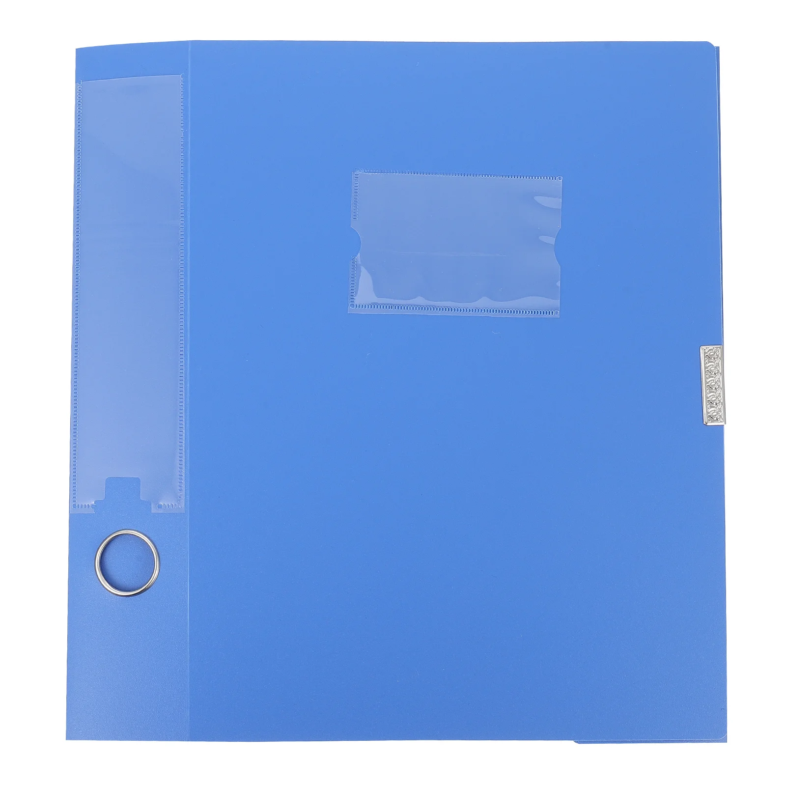 5Pcs Document Storage Box Plastic File Organizer Foldable Paper Container Lightweight Portable Office School Certificate