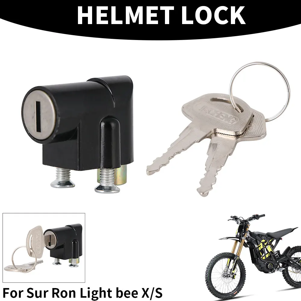 Kunci Pengaman Helm Stang Portabel Anti Maling Untuk Sepeda Motor Listrik Surron Light Bee X S E-bike Aksesoris Sepeda Motor