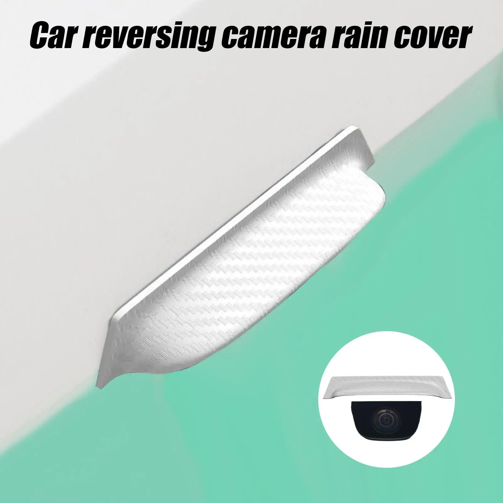 

For For Car Reversing Camera Rain Cover Backup Camera Rain Shield 360 Degree View Reversing Camera Rain Shield For Car Trim