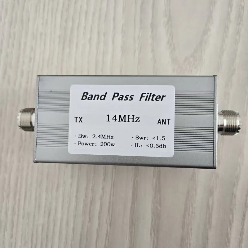 200W Shortwave Band Pass Filter Antenna Interference Reduction M Female