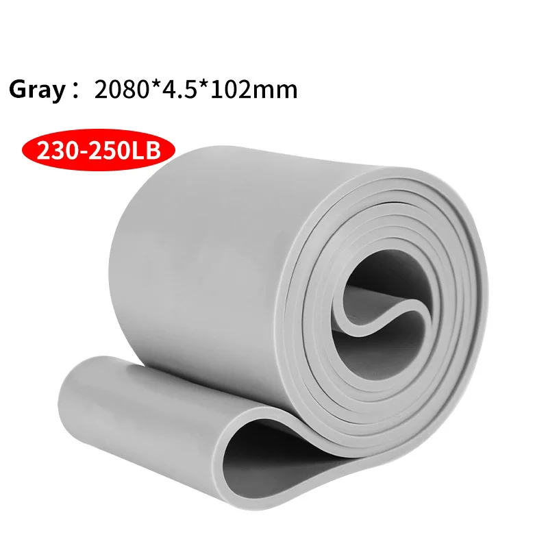 1 x TPE-Gummi-Widerstandsband 2080 x 4,5 mm, verschiedene Breiten von 13 mm bis 83 mm, Mehrstärken-Übungsbänder für Tischtennistraining – Detail 14