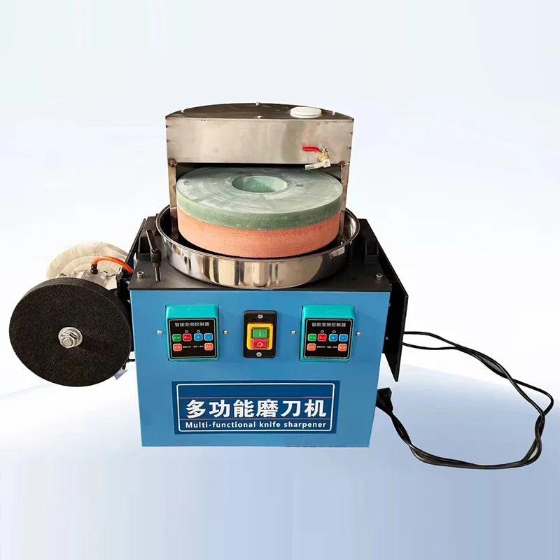 Multifunctional Water-Cooled Knife Sharpener—Specially Designed for Kitchen Knives and Scissors—Fully Automatic Sharpening