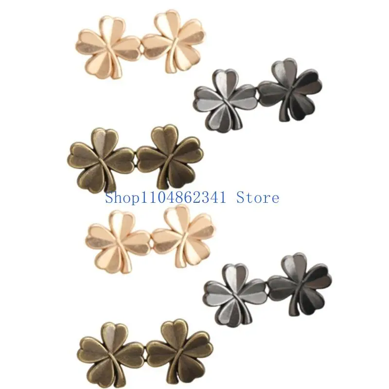 5ASD Cloves Serratena in Rimovibile Pin in 3/6Set Colore placcato non -sewing per donne e ragazze Accessori decorativi