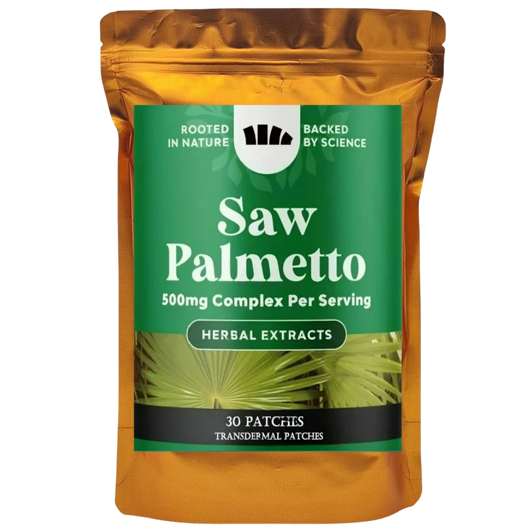30 Patches Saw Palmetto Transdermal Patches Hair Growth Energy
