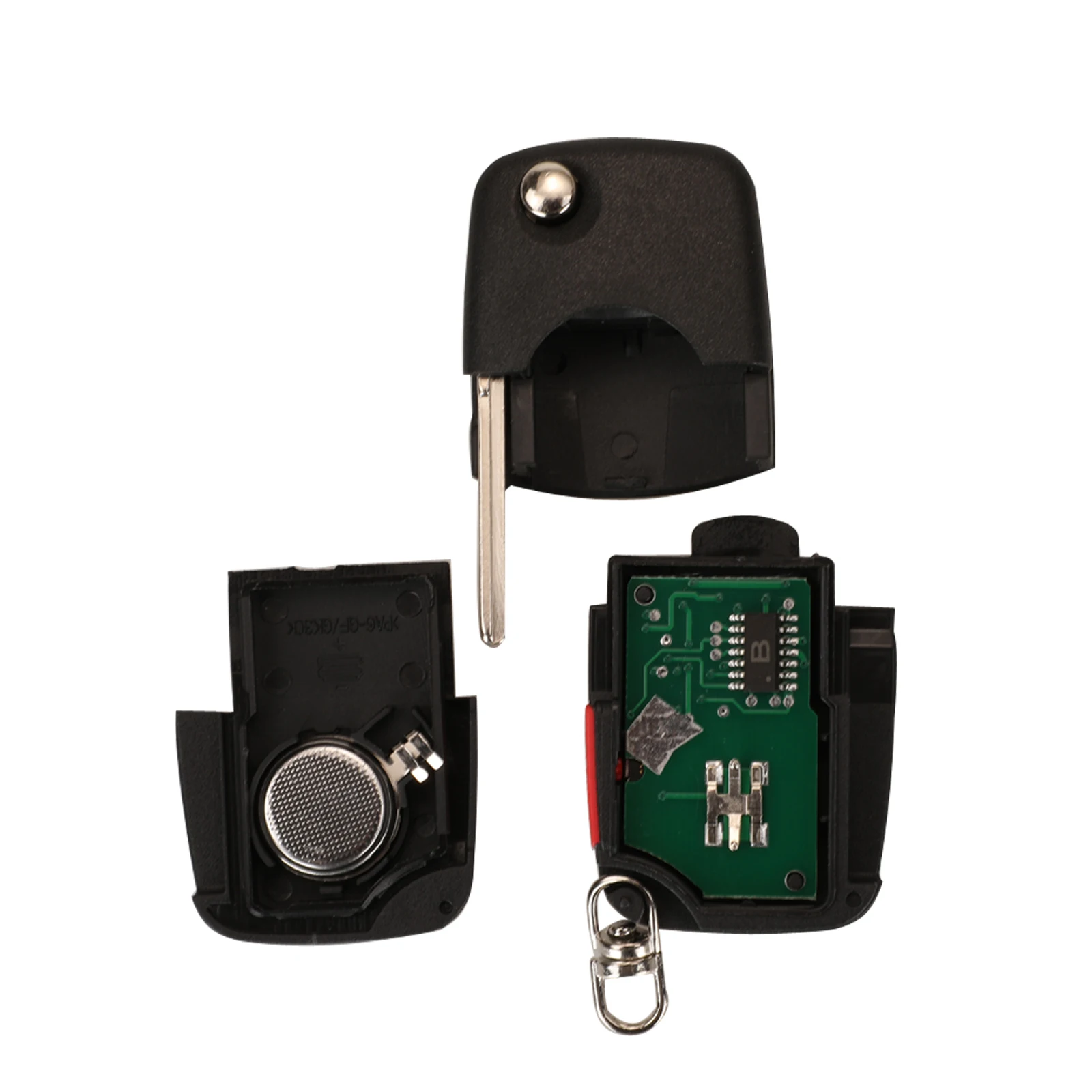 

jingyuqin 1J 0959753 F HLO1J 0959753 F 4 кнопки умный дистанционный автомобильный брелок 315 МГц ID48 чип для VW Beetle Golf 2000-2001