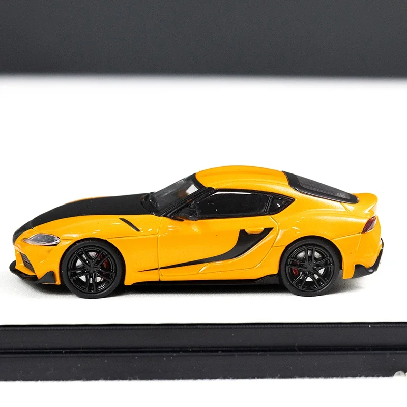 Origineel model 1/64 Toyota Supra legering speelgoed motorvoertuig gegoten metalen model