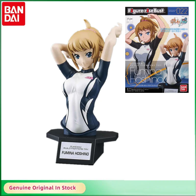 

BANDAI Original Figure-rise Bust Fumina Hoshino GUNDAM BUILD FIGHTERS TRY Anime Action Figure Collectable Assembly Kit Model