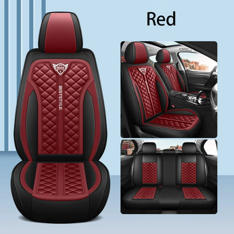 Universal Leather car seat covers For FORD TRANSIT Everest Ranger BRONCO Tourneo all car model accessories Vehicle supplies auto