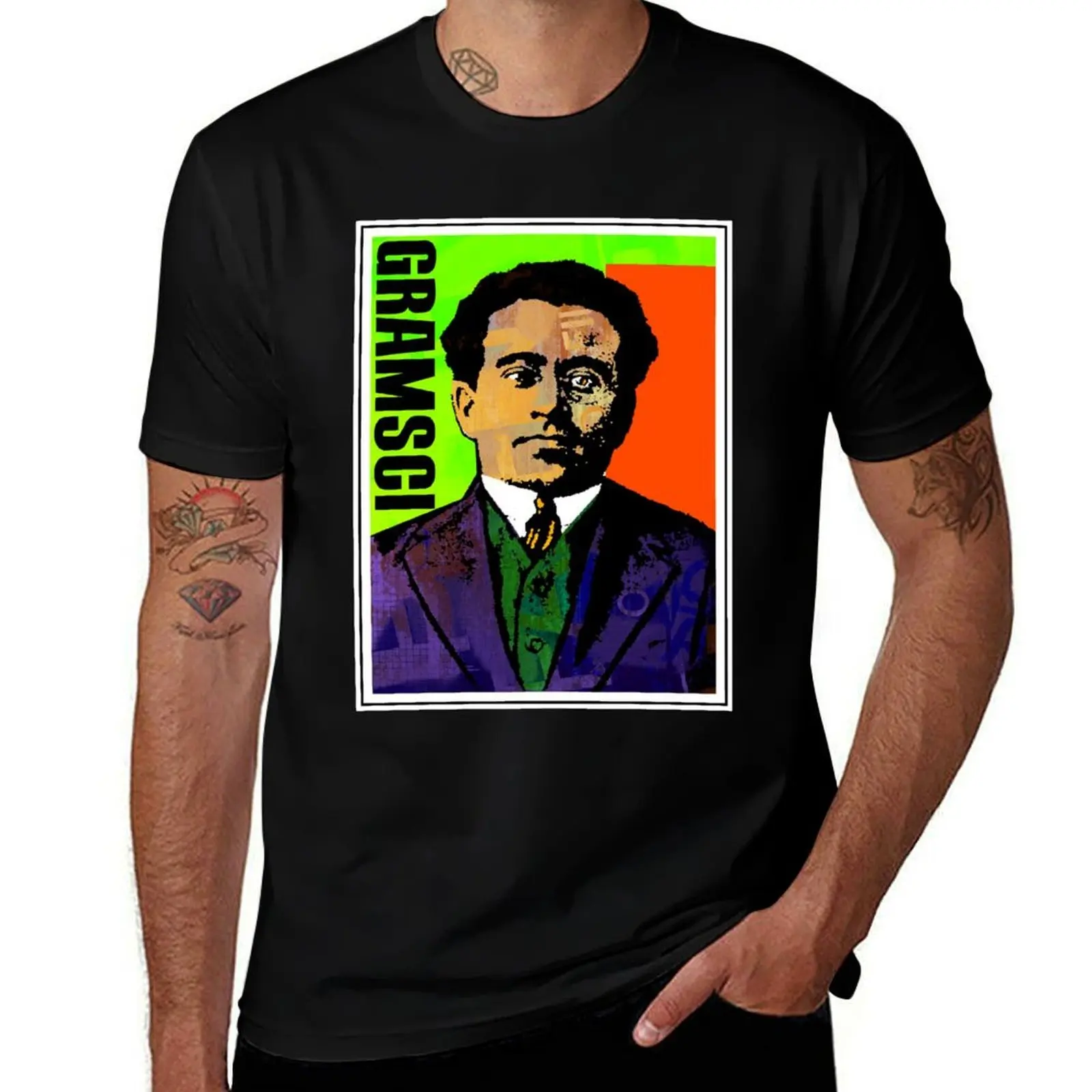 

Gramsci T-Shirt t shirts for man pack cotton man t shirt graphic t shirt personalised T-shirt