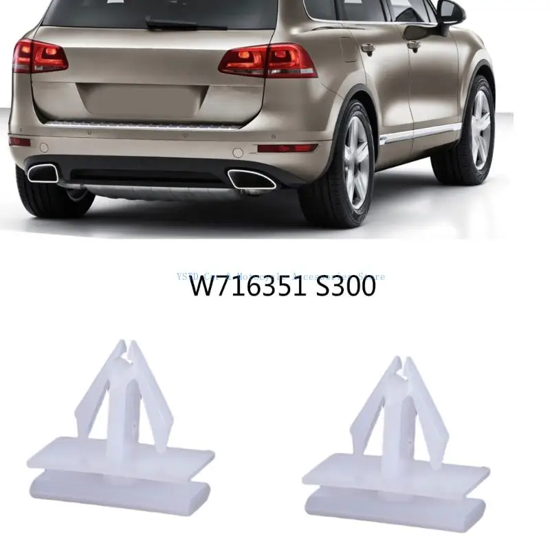 L5BC W716352-S300 W716351S300 Replacement Trim Panel Retainer Clips, Split-Leg Plastic Panel Clips for Lower Body Panel and Door