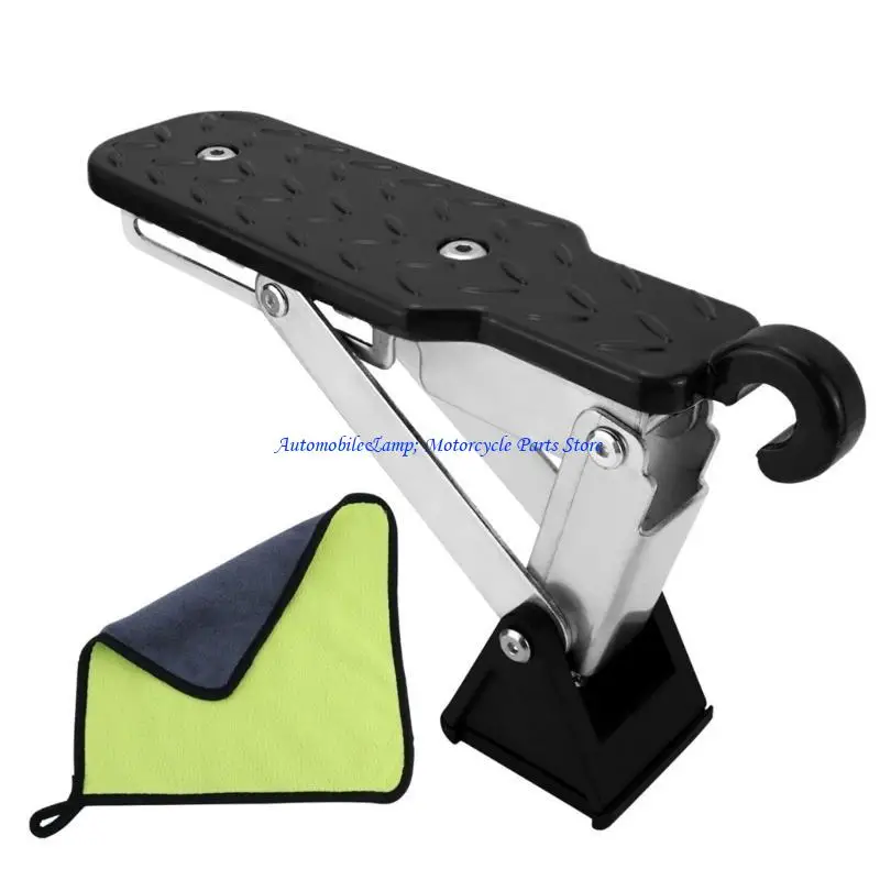 H7BD Convenient Car Roof Rack Step Ladder Foldable Designs Step for Most Vehicles
