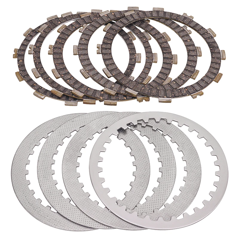 Motorcycle Engine Parts Clutch Plates & Steel Friction Disc Kit For Kawasaki EX250 ER250 ER300 EX300 Z300 EX ER Ninja 300 250