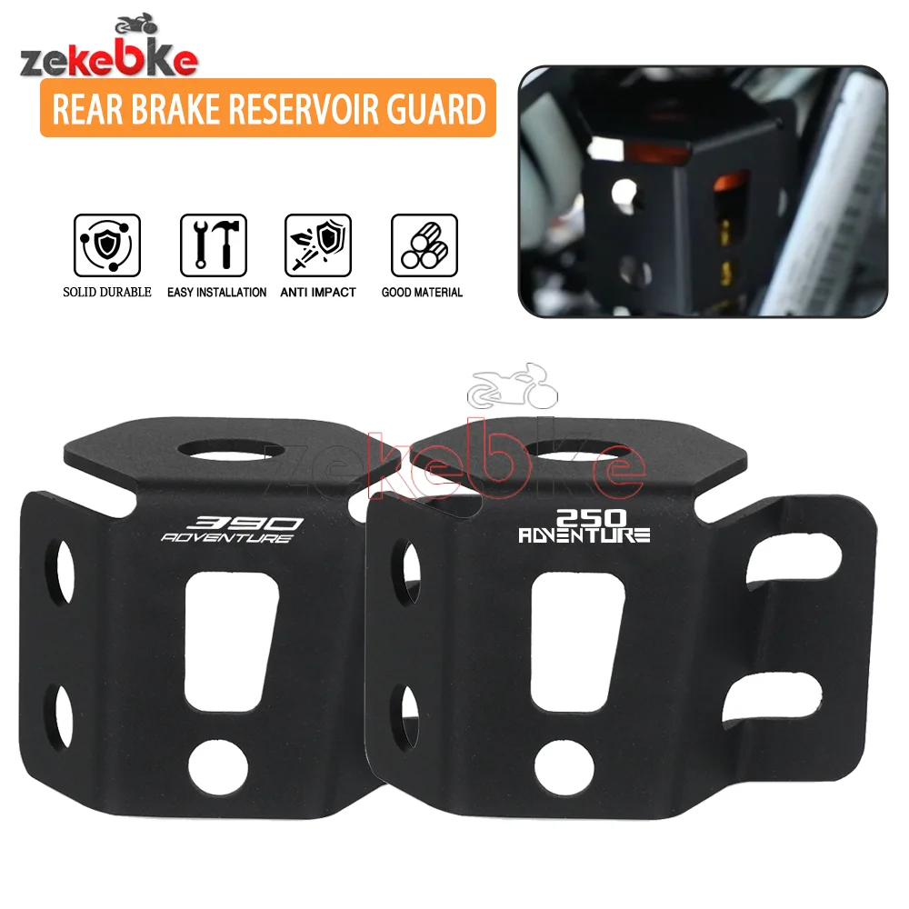 Motorcycle For 390 Duke 250 Adventure Rear Brake Fluid Reservoir Cover Guard Protector For K T M 390ADV 390 Adventure 2019-2026