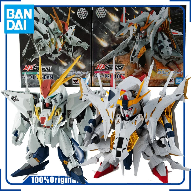 BANDAI ORIGINAL Anime Figure GENUINE Gundam NXEDGE STYLE NX RX-105 XI Collection Action Toys Gift COLLECTIBLE