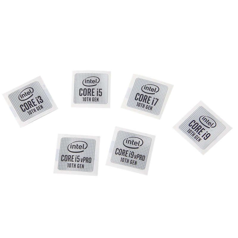 5pcs DIY Original 11th Generation Lntel Core I9 I7 I5 Sticker Laptop Desktop Cpu Label