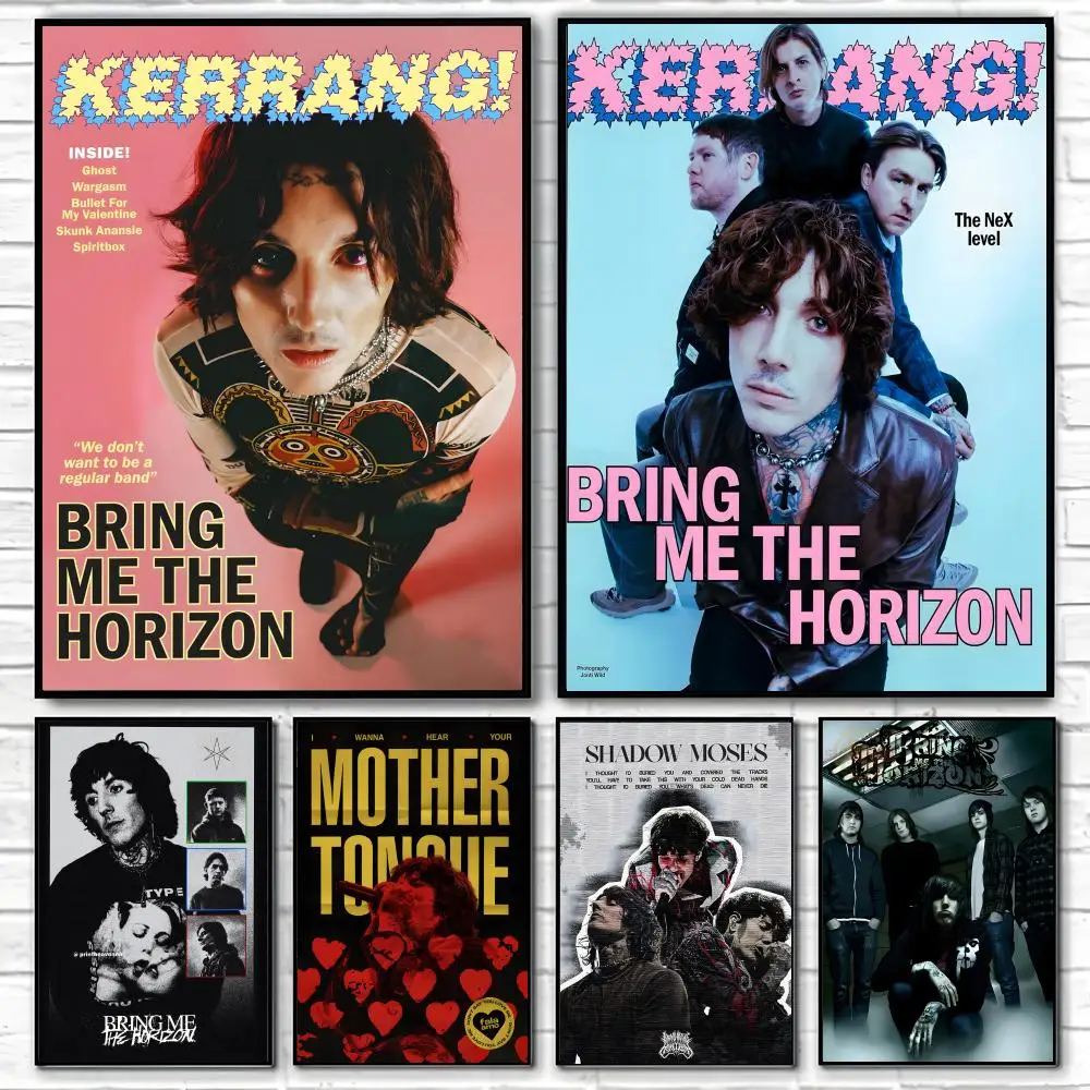 Poster Classic poster and wall art prints are suitable for living rooms, bedrooms, bars, and home décor. B-Bring Me The Horizon