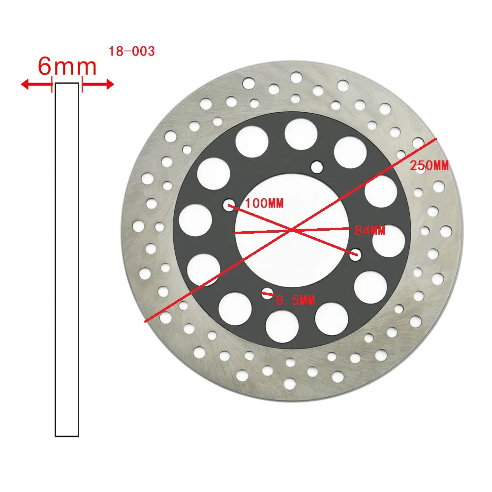 

Motorcycle Rear Brake Disc Rotor For Suzuki GSF250 Bandit 1990-1994 GSF250 Bandit N 1990-1996 Bandit Z 91-93