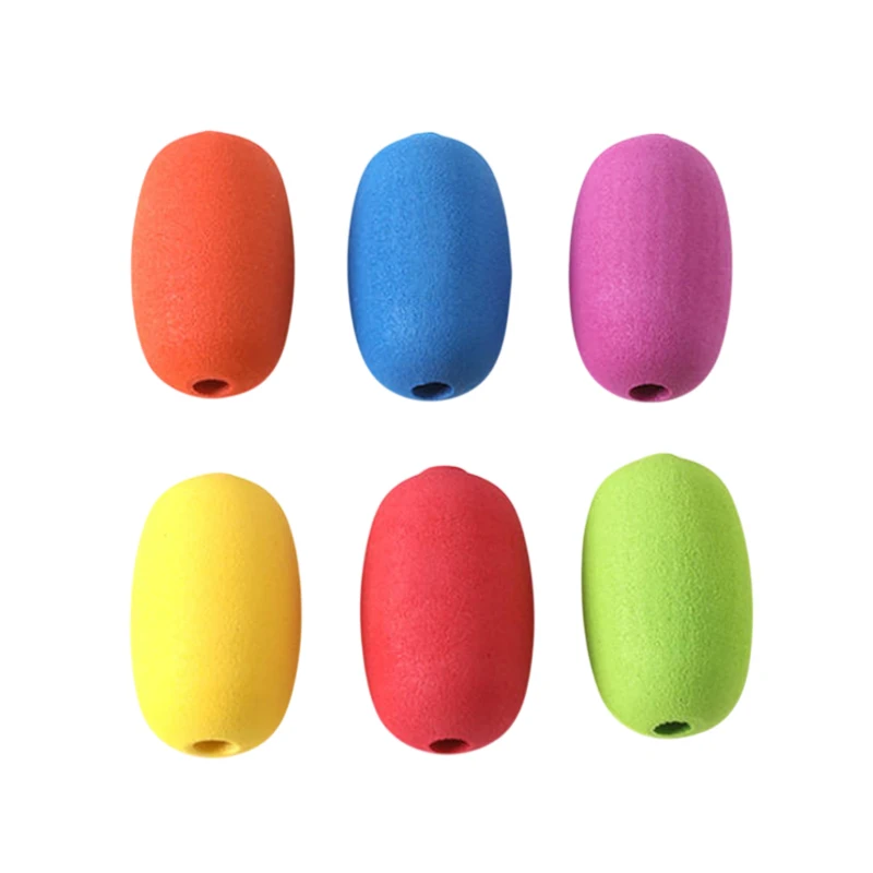 New 3/6pcs Soft Foam Grips For Pens And Pencils, Writing Practice Pencil Holder Cushion Grip For Handwriting Drawing Ergonomic