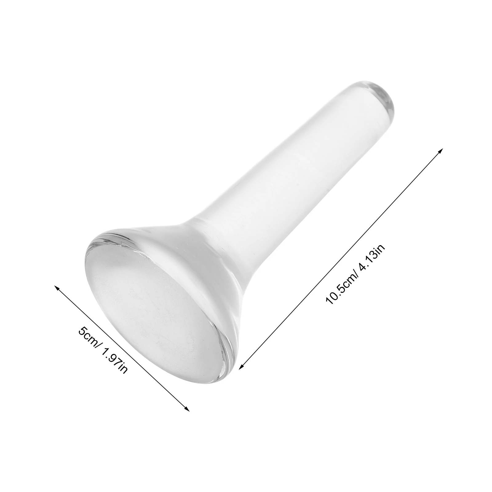 مدقة مختبرية مادة كريستال متينة لمعالجة أصباغ الأعشاب مقبض مريح سهل التنظيف أداة إمداد فنية زجاجية #5