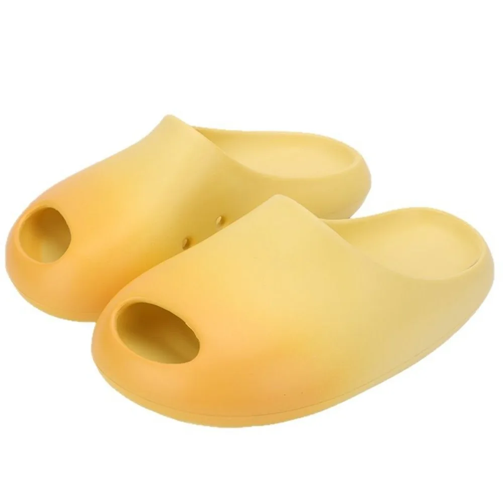 أحذية شباشب مانجو غير قابلة للانزلاق، نعل سميك لطيف، وسادة فواكه، صنادل إبداعية، شباشب إيفا للحمام