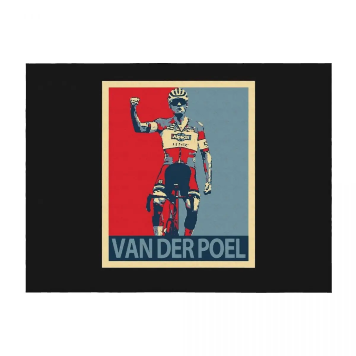 

mathieu van der poel Throw Blanket Quilt Bed Fashionable Camping Blankets