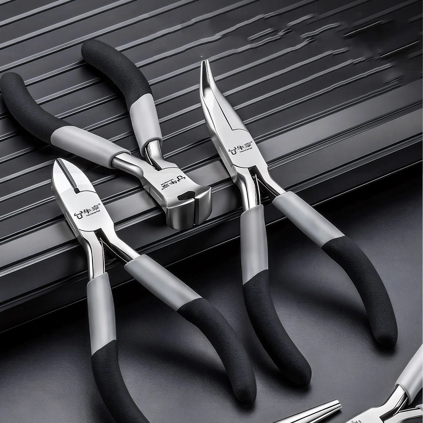Mini Needle Nose Pliers Stainless Steel Multi Function Hand Tool For DIY Jewelry Making Wire Cutting Electrician PCB Work​
