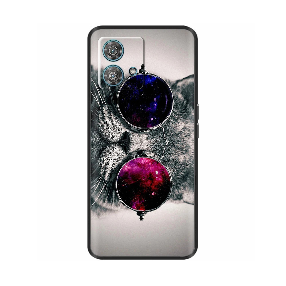 For Moto Edge 40 Neo Case Shockproof Shell Soft Silicone TPU Back Cover For Motorola Moto Edge40 Edge 40 Neo 5G Phone Cases Etui
