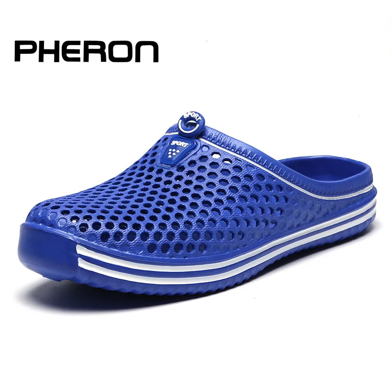 Slippers Cutout Clogs Shoes Fashion Men Women Garden Convenience Bathroom Slippers Non-slip Beach Sandals