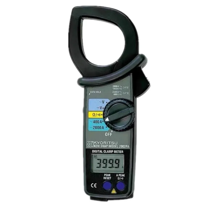 

KEW2002PA High Precision Digital Clamp Meter 2000A DC Current 55mm Opening Measures DC Current AC Voltage & Frequency