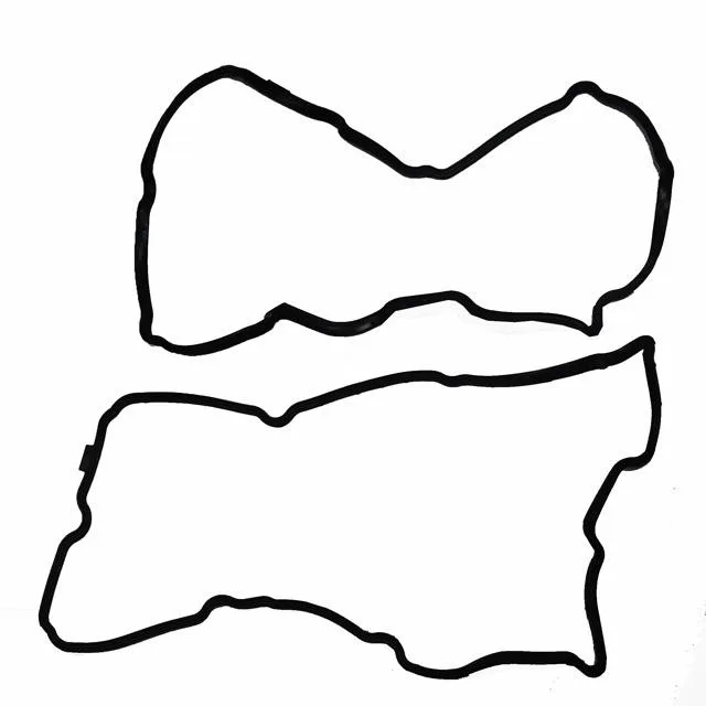 Engine Valve Cover Gasket, fits Teana 2.3, Part Numbers: 13270-8J102, 13270-8J112