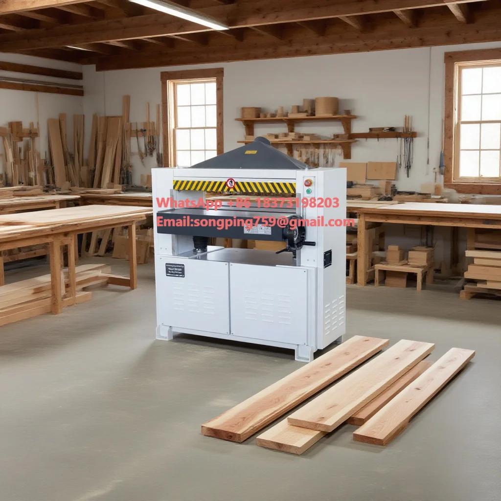 

Woodworking Machinery Small Multifunction Wood Thickness Planer Machine