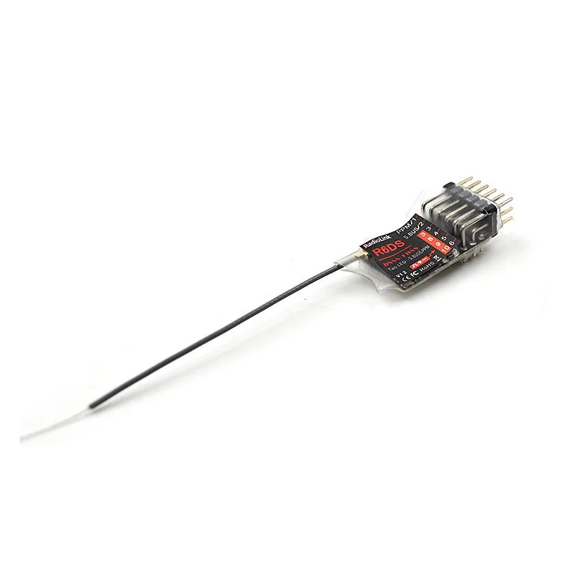 Penerima Radiolink R6DS 2.4G 6CH DSSS untuk Pemancar AT9 AT9S AT10 II